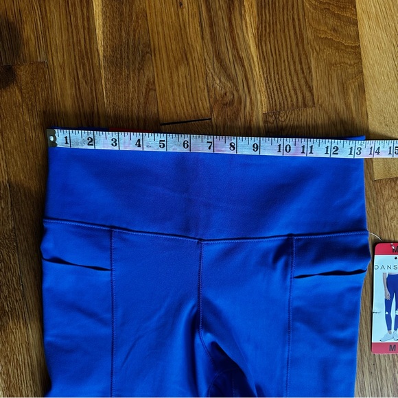 Danskin Blue Performance Leggings - Picture 4 of 10